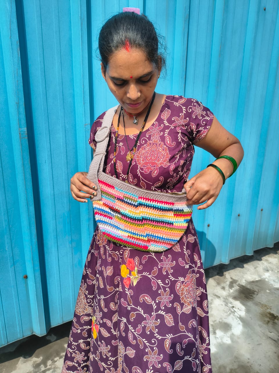 Mela Sling - worn